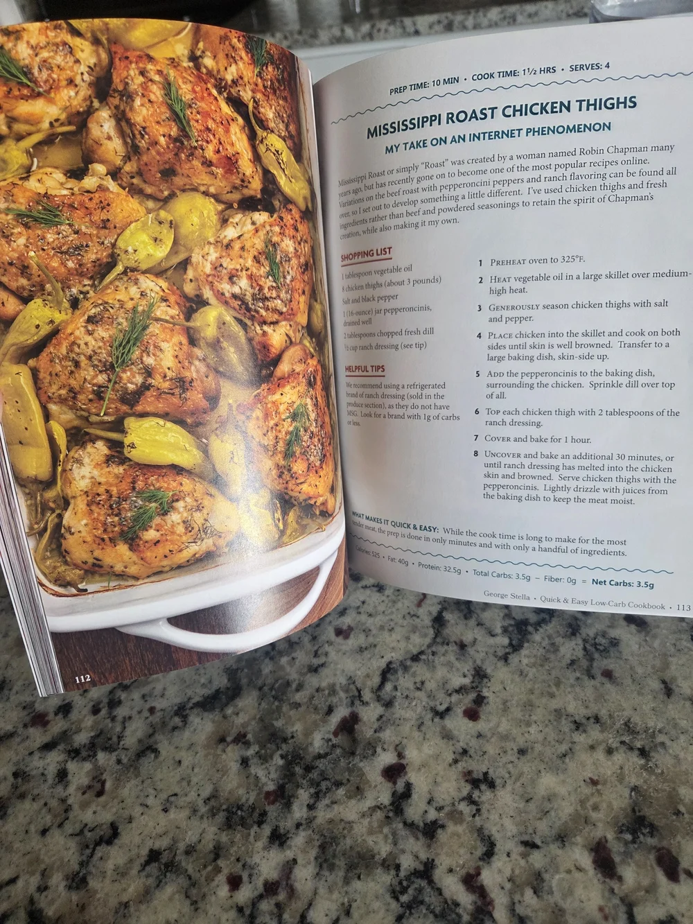 Low-Carb Cookbook by George Stella